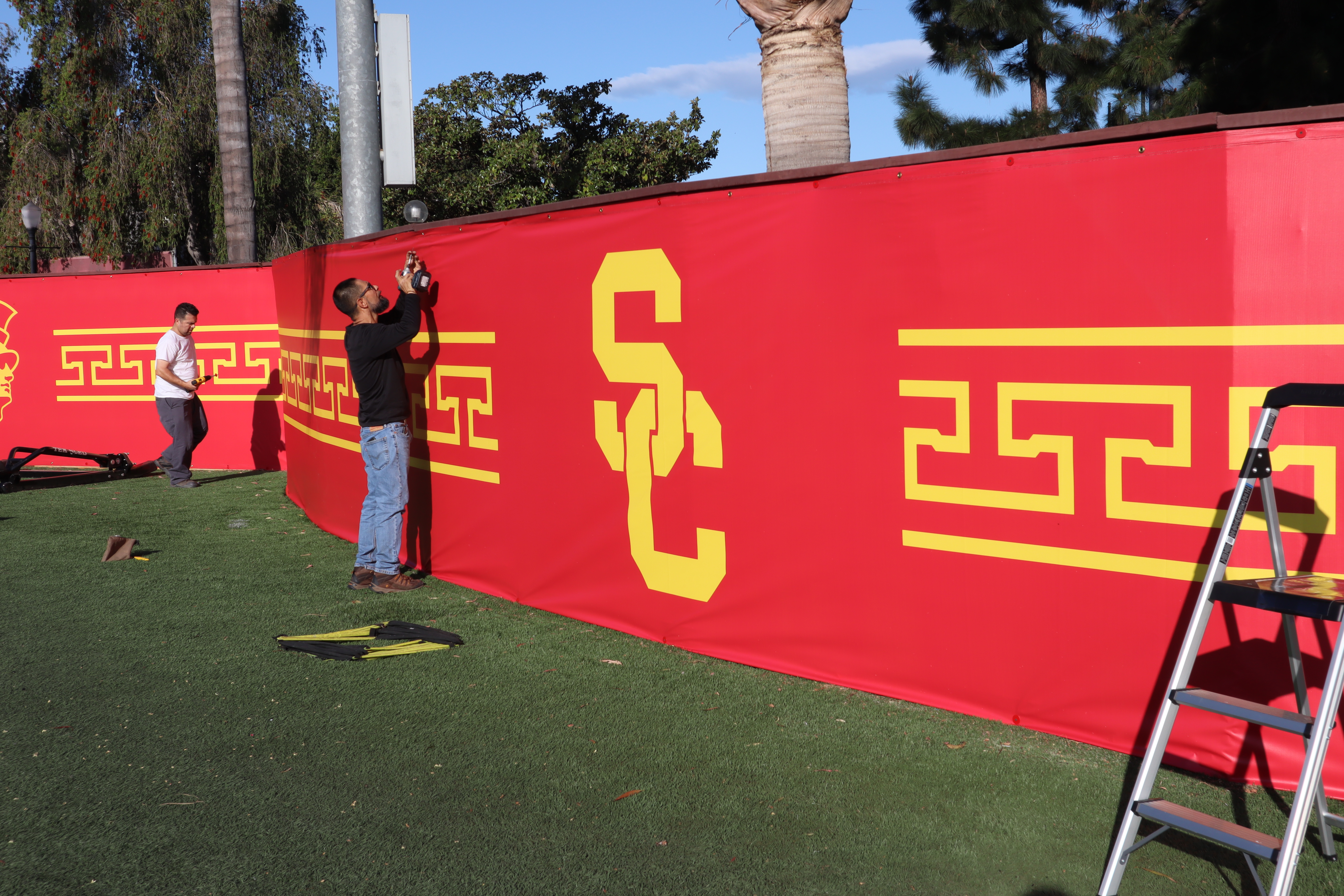 Graphics for USC Trojans’ Football Practice Field post preview image