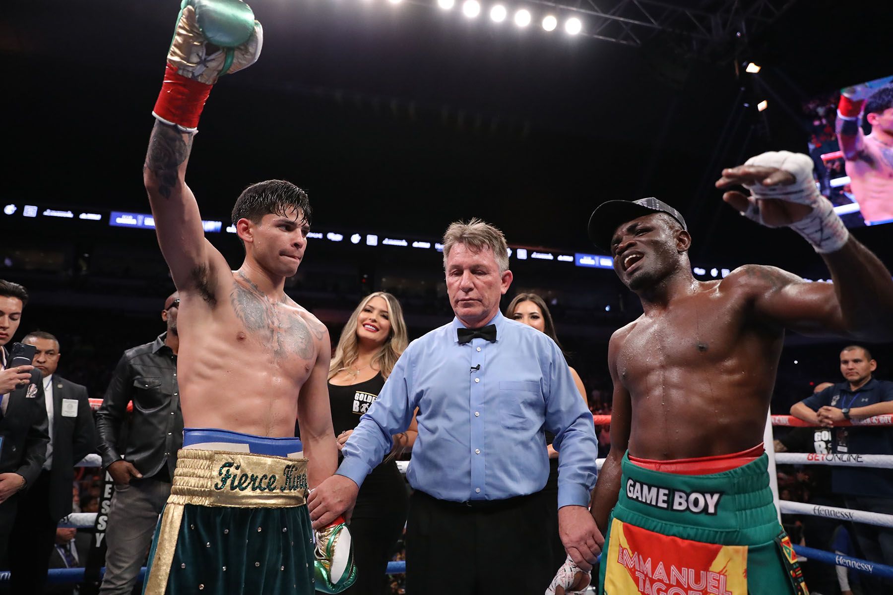 Print Graphics for Ryan Garcia vs. Emmanuel Tagoe Face Off & Fight post preview image