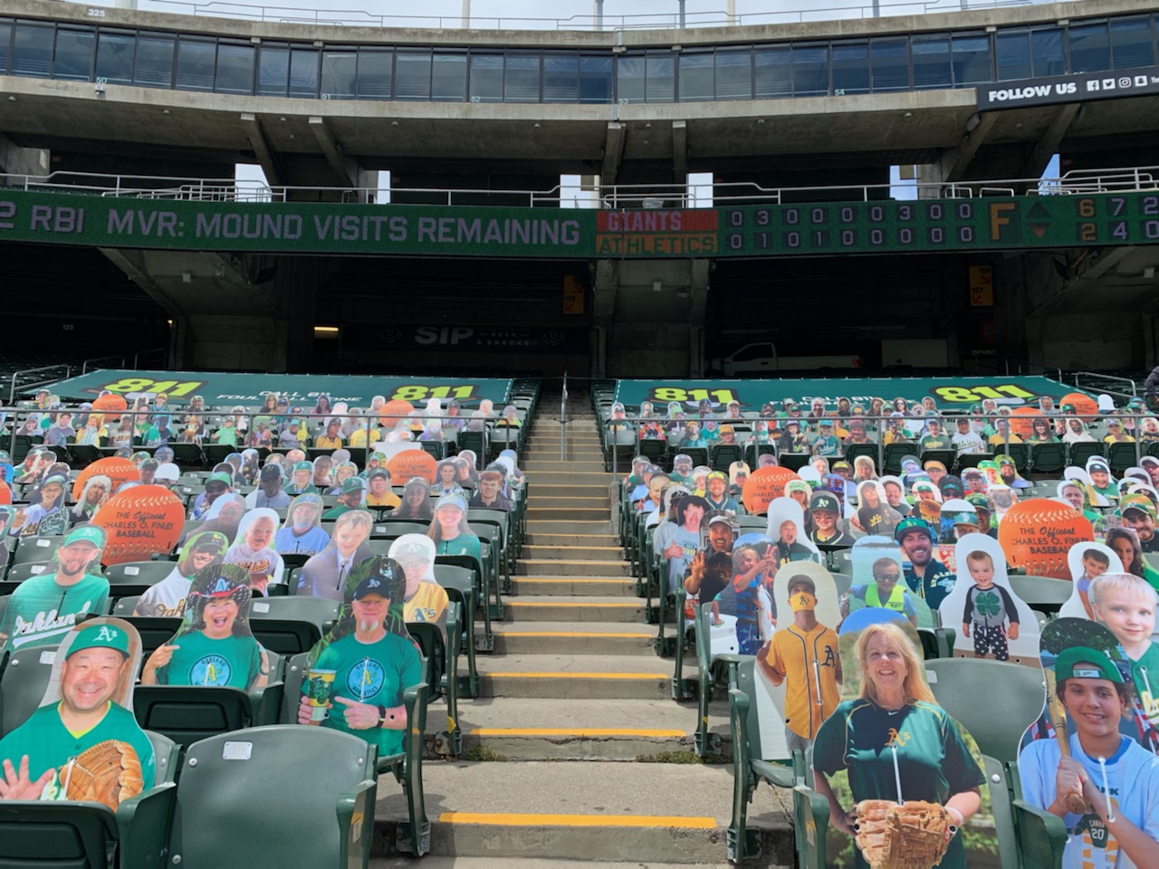 Cardboard Fans Fill the Stadium for Major League Baseball post preview image