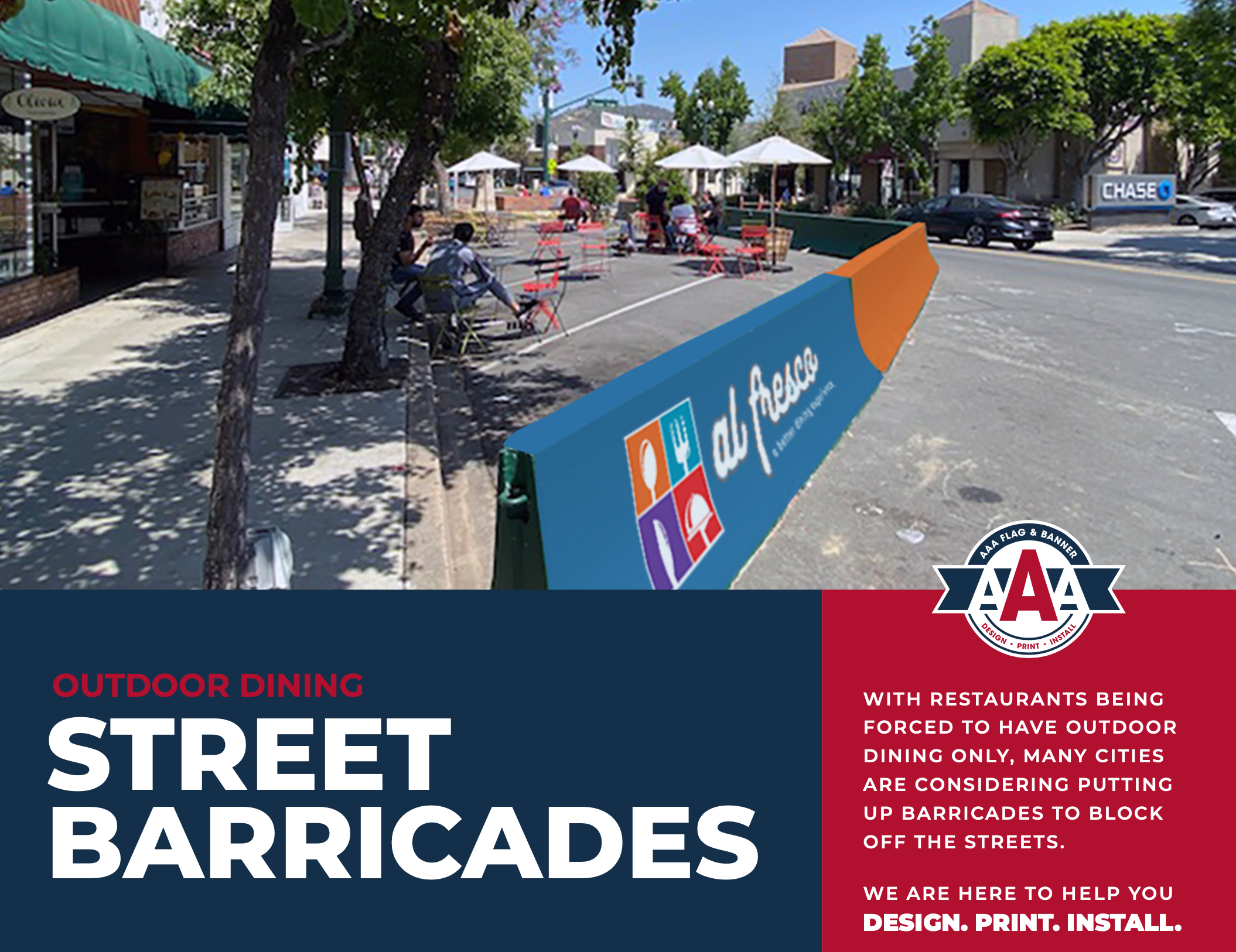Street Barricades for Expanded Outdoor Dining post preview image